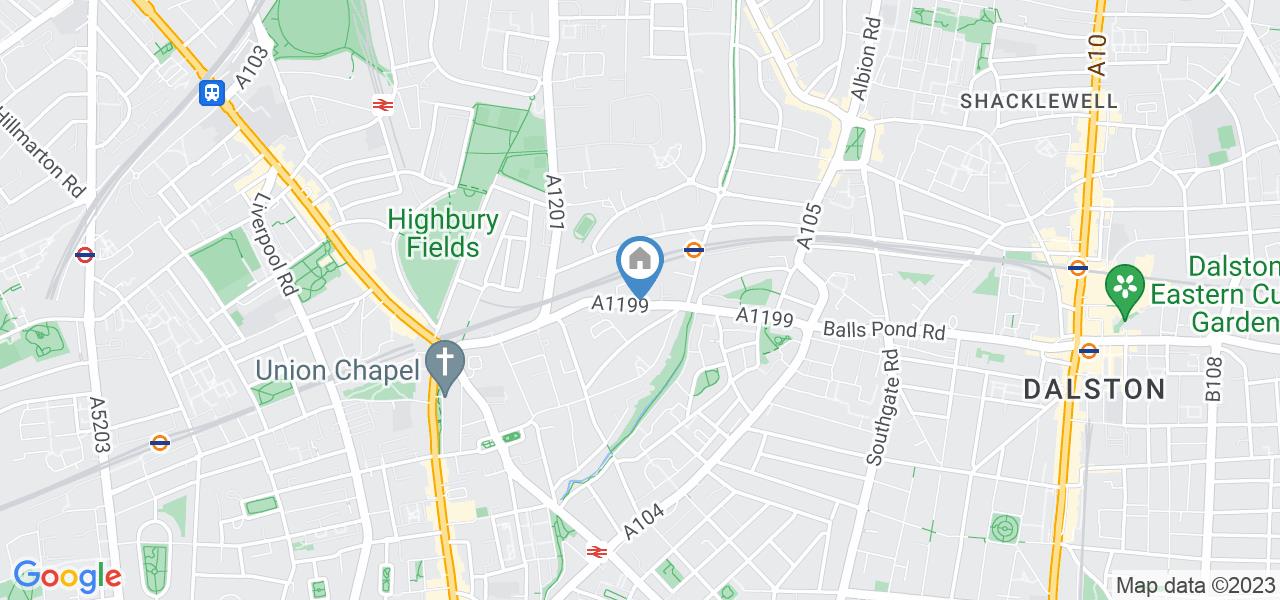 2 Bed Maisonette, Harecourt Road, N1
