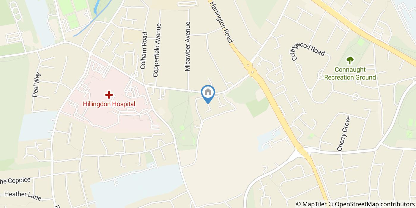 3 Bed Terraced House, Greatfields Drive, UB8