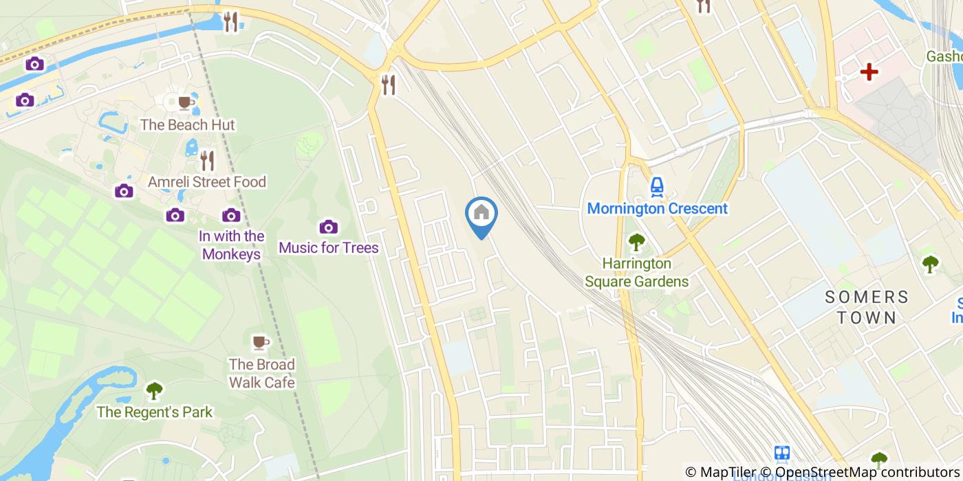 2 Bed Flat, Silsoe House, NW1