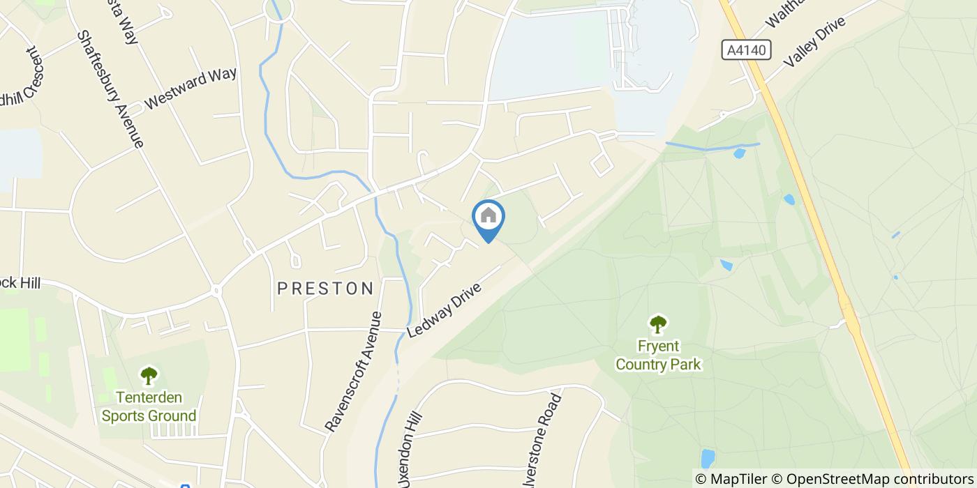 1 Bed Flat, Wilson Close, HA9