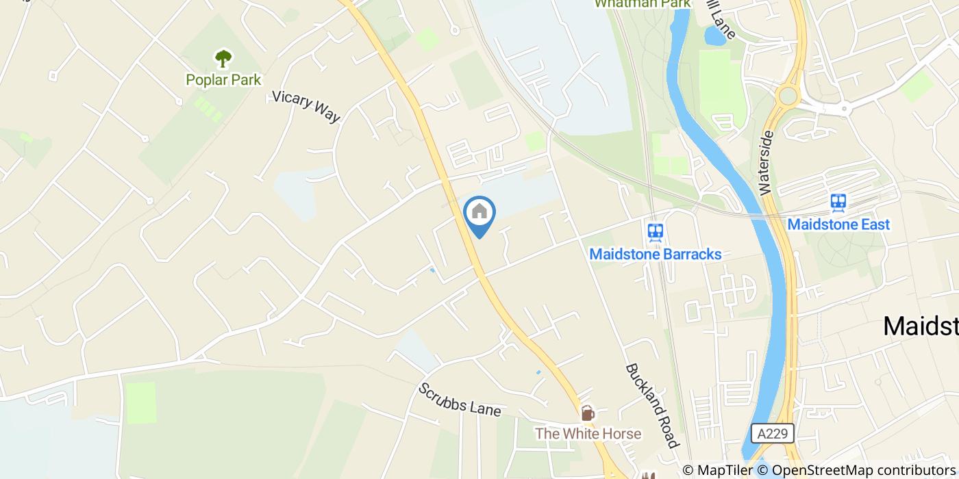 Studio Flat, London Road, ME16