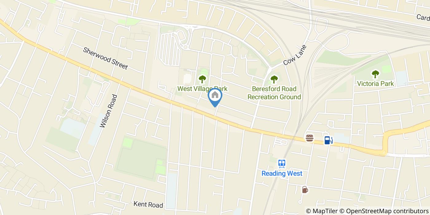 1 Bed Flat, Valentia Road, RG30