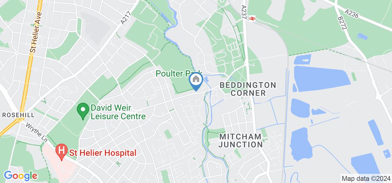 Studio Flat, Middleton Road, SM5