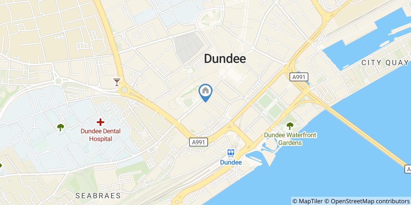 2 Bed Flat, Royal Apartments, DD1