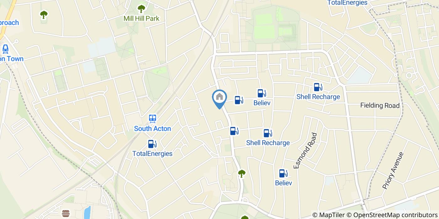 Room in a Shared House, Acton Lane, W4