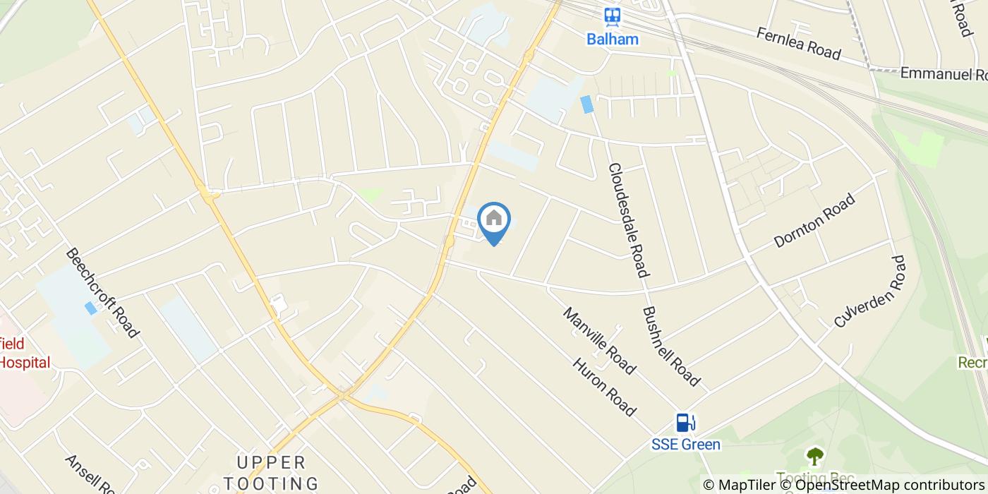 Room in a Shared House, Brook Close, SW17