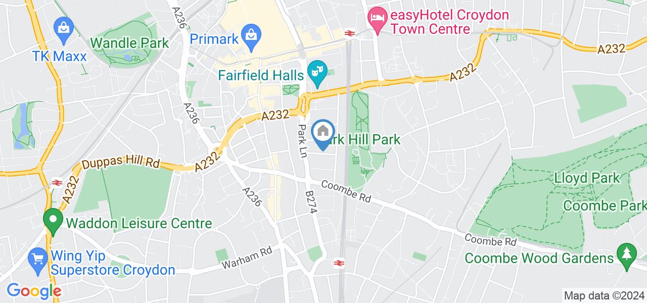 Croydon Studio Flat, Mulgrave Road, CR0 To Rent Now for £1,025.00 p/m