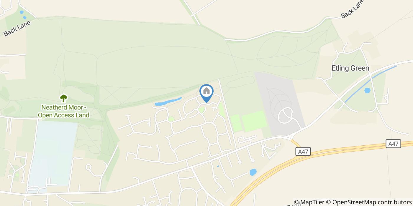 3 Bed Terraced House, Silver Birch Road, NR20