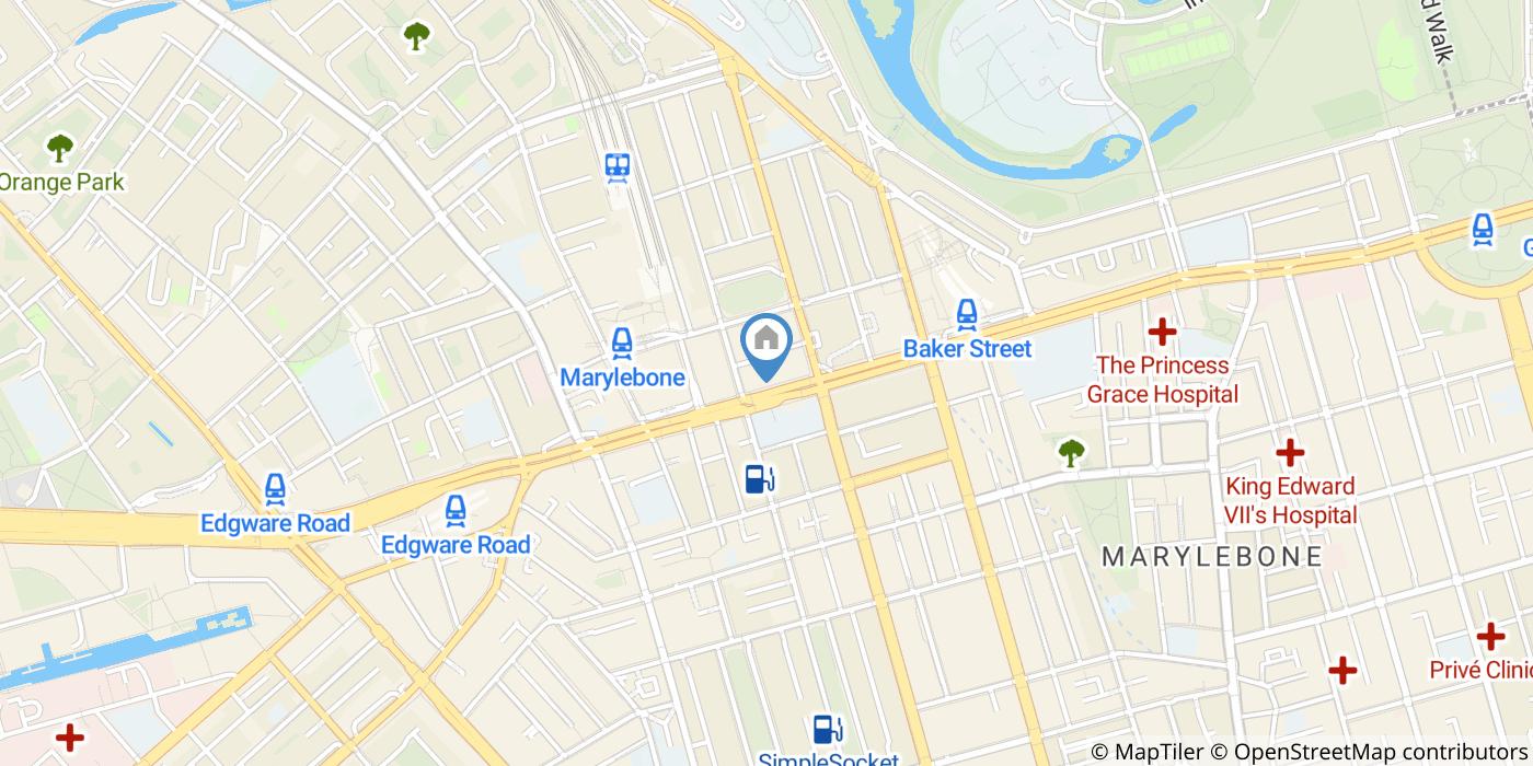 2 Bed Flat, Marathon House, NW1