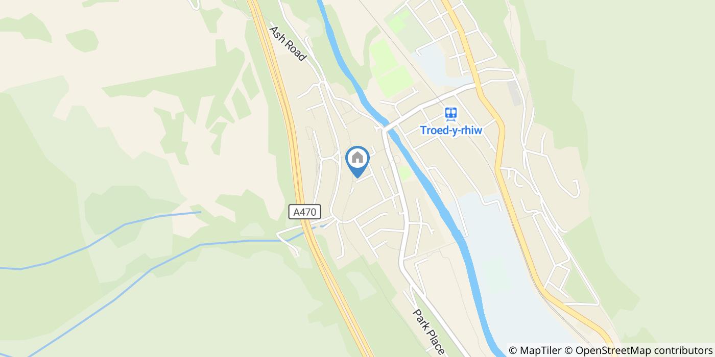 2 Bed End Terrace, Church Street, CF48