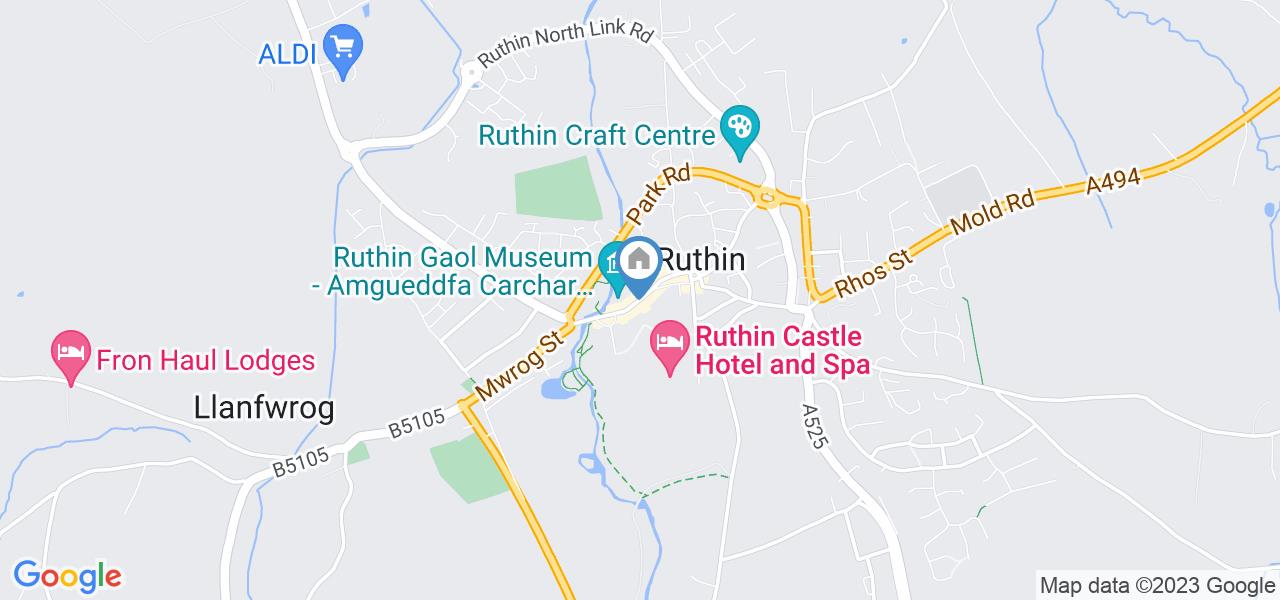 2 Bed Terraced House, Berwyn Lower Clwyd Street, LL15