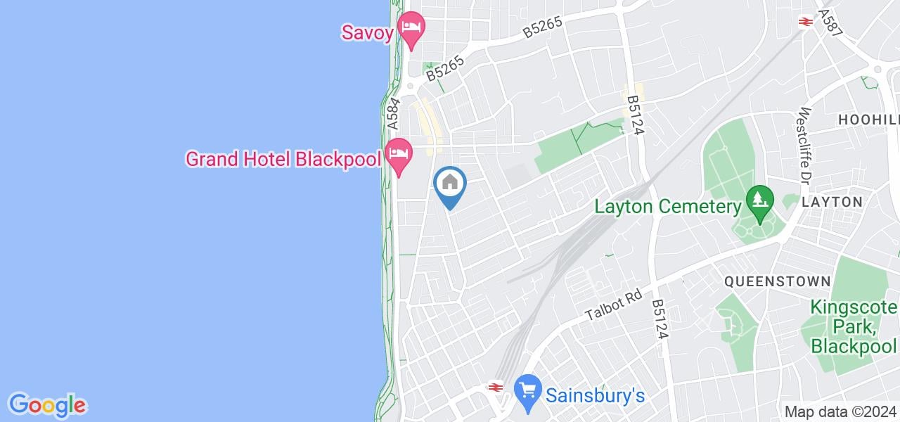 Blackpool 1 Bed Flat, Egerton Road, FY1 To Rent Now for £368.33 p/m