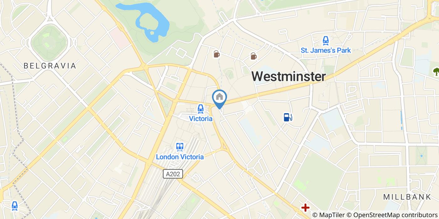 Room in a Shared Flat, Carlisle Place, SW1P
