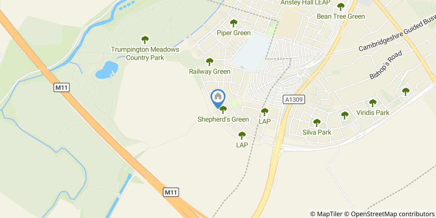 Studio Flat, Osprey Drive, CB2