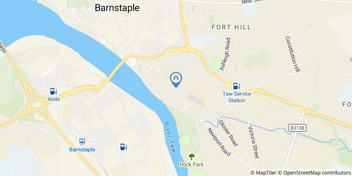 2 Bed Terraced House, Trinity House, EX32