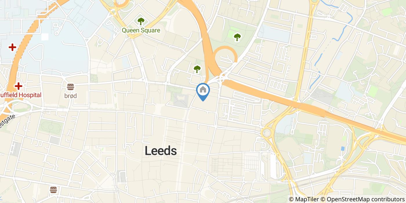 1 Bed Flat, Belgrave Court, LS1