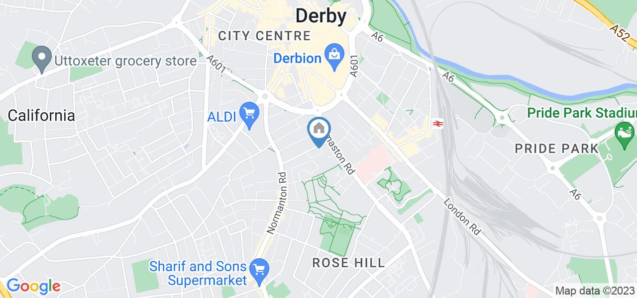 1 Bed Flat, Hartington St, DE23
