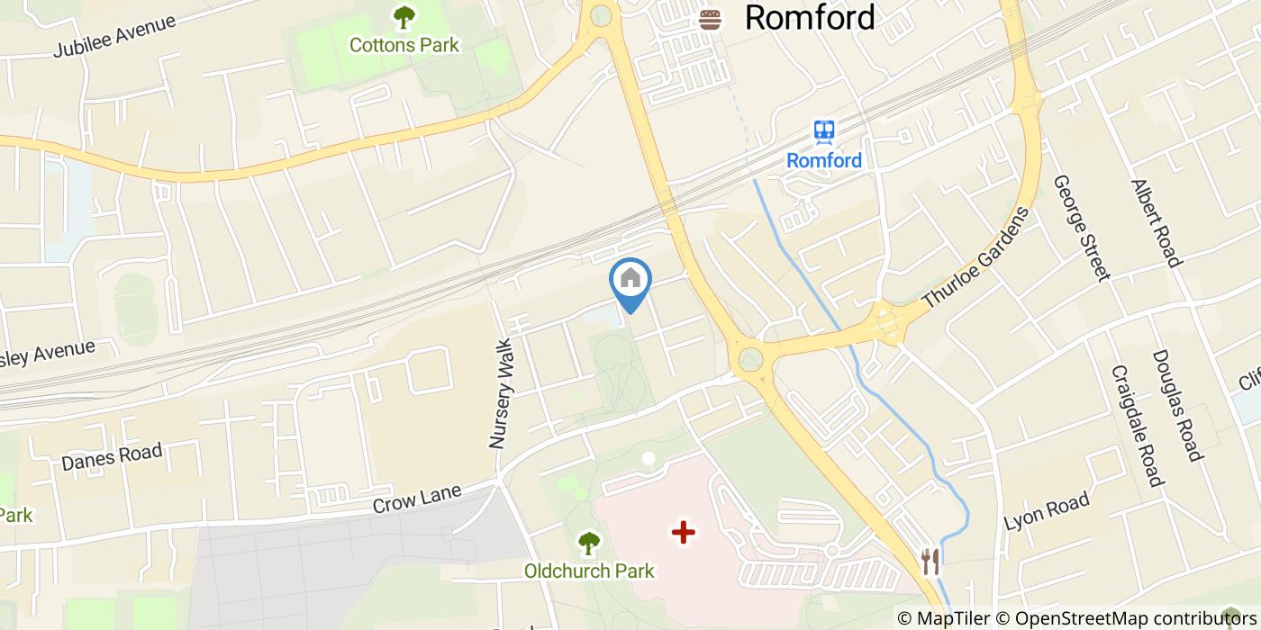 1 Bed Flat, Wave Court, RM7