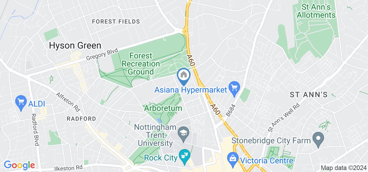 4 Bed Terraced House, Nottingham, NG1