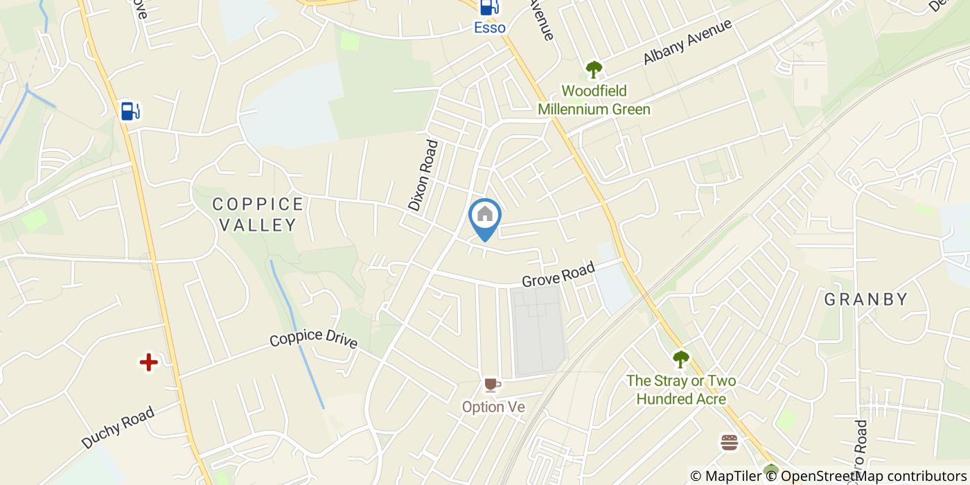 2 Bed Terraced House, Chatsworth Place, HG1