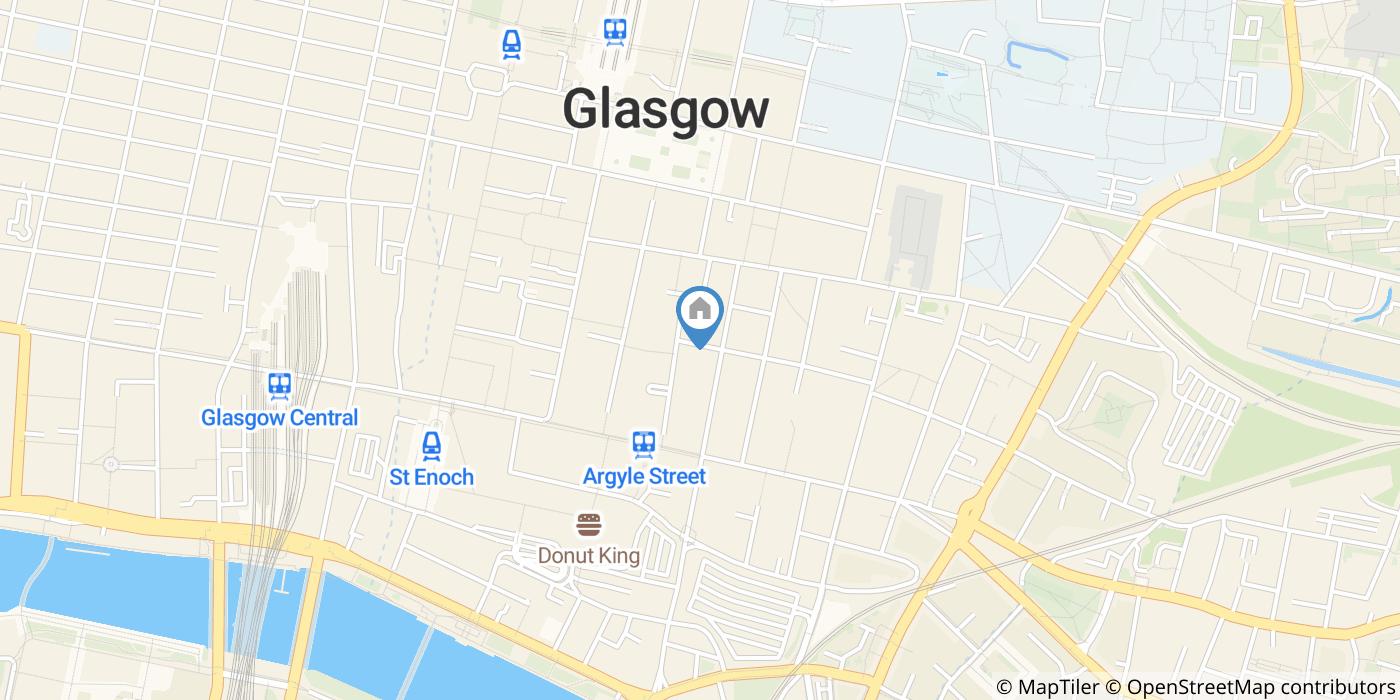 1 Bed Flat, Wilson Street, G1