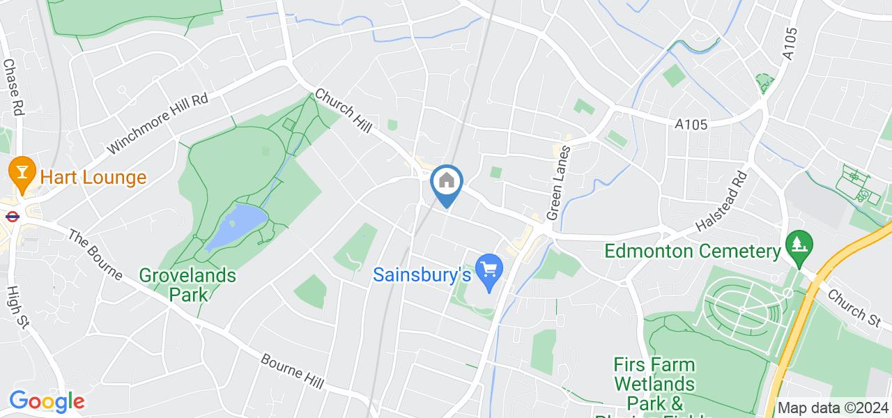 London Room in a Shared House, Roseneath Avenue, N21 To Rent Now