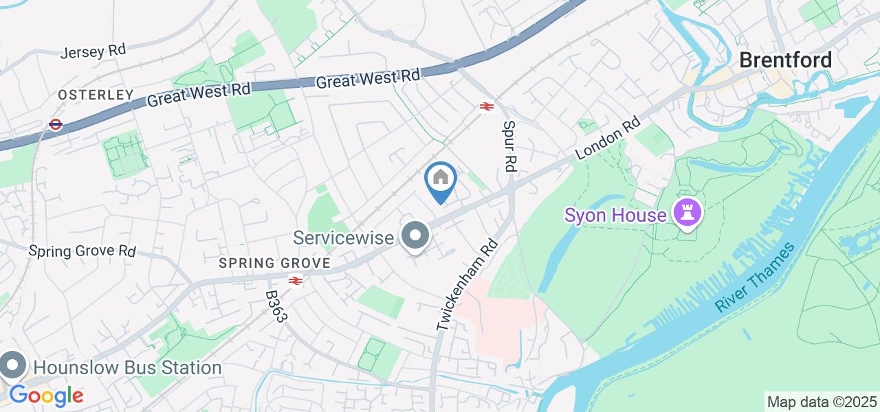 3 Bed Terraced House, Blenheim Way, TW7