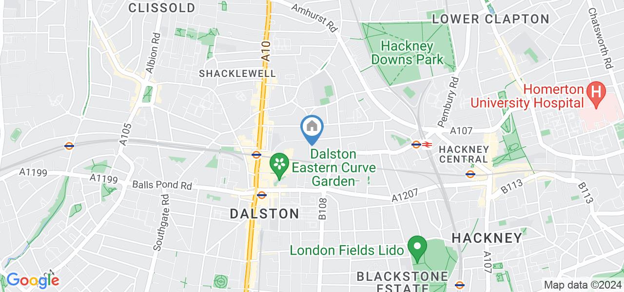 Studio Flat, St. Mark's Rise, E8
