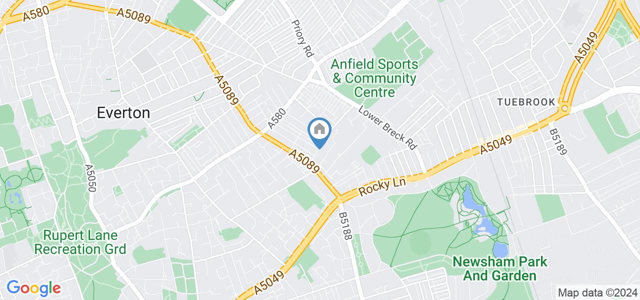 Liverpool 6 Bed Terraced House, Castlewood D, L6 To Rent Now for £