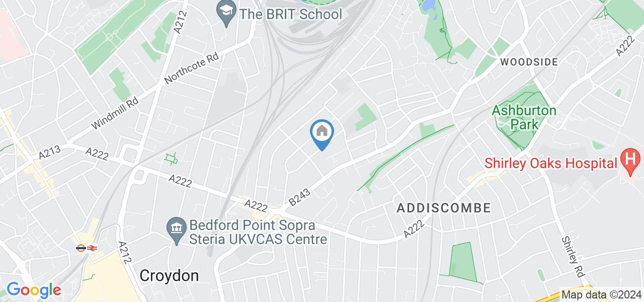 Croydon Bedsit, Exeter Road, CR0 To Rent Now for £675.00 p/m