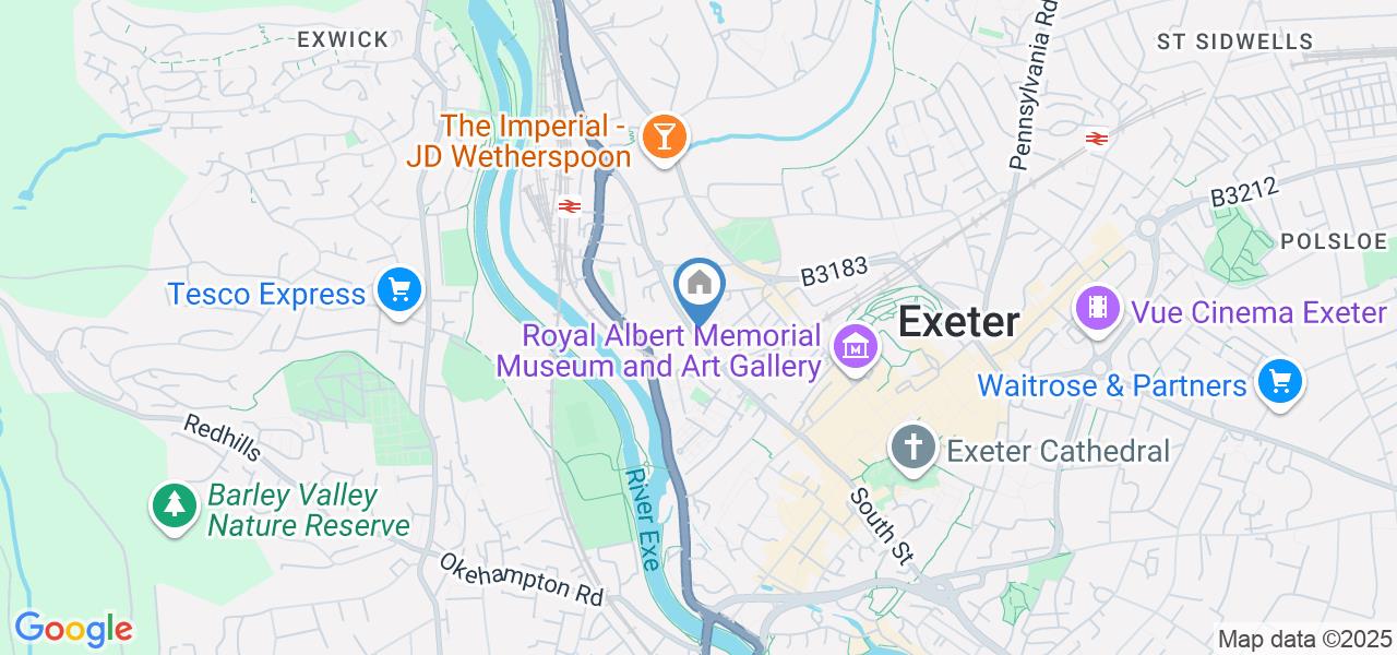 2 Bed Flat, St David's Hill, EX4