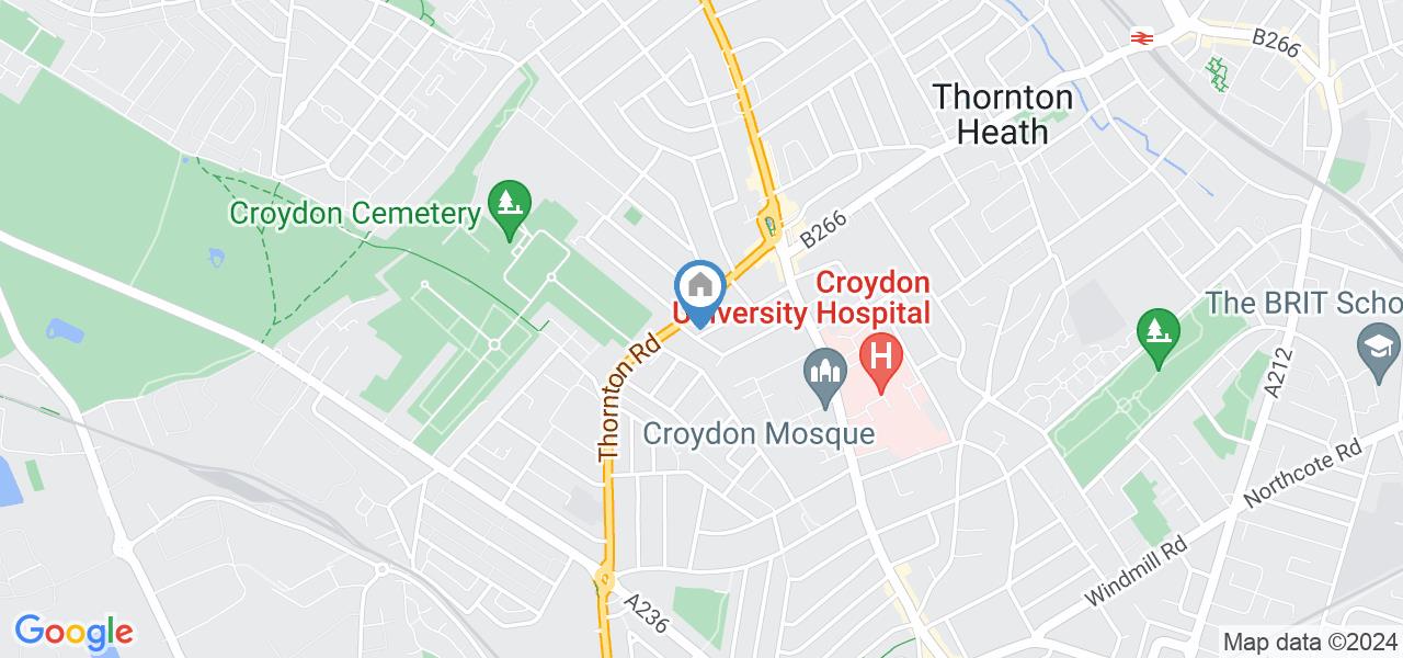 Studio Flat, Whitehall Road, CR7