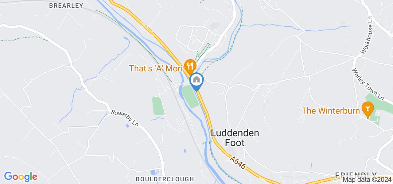 Luddendenfoot, Halifax 2 Bed Flat, Burnley Road, HX2 To Rent Now