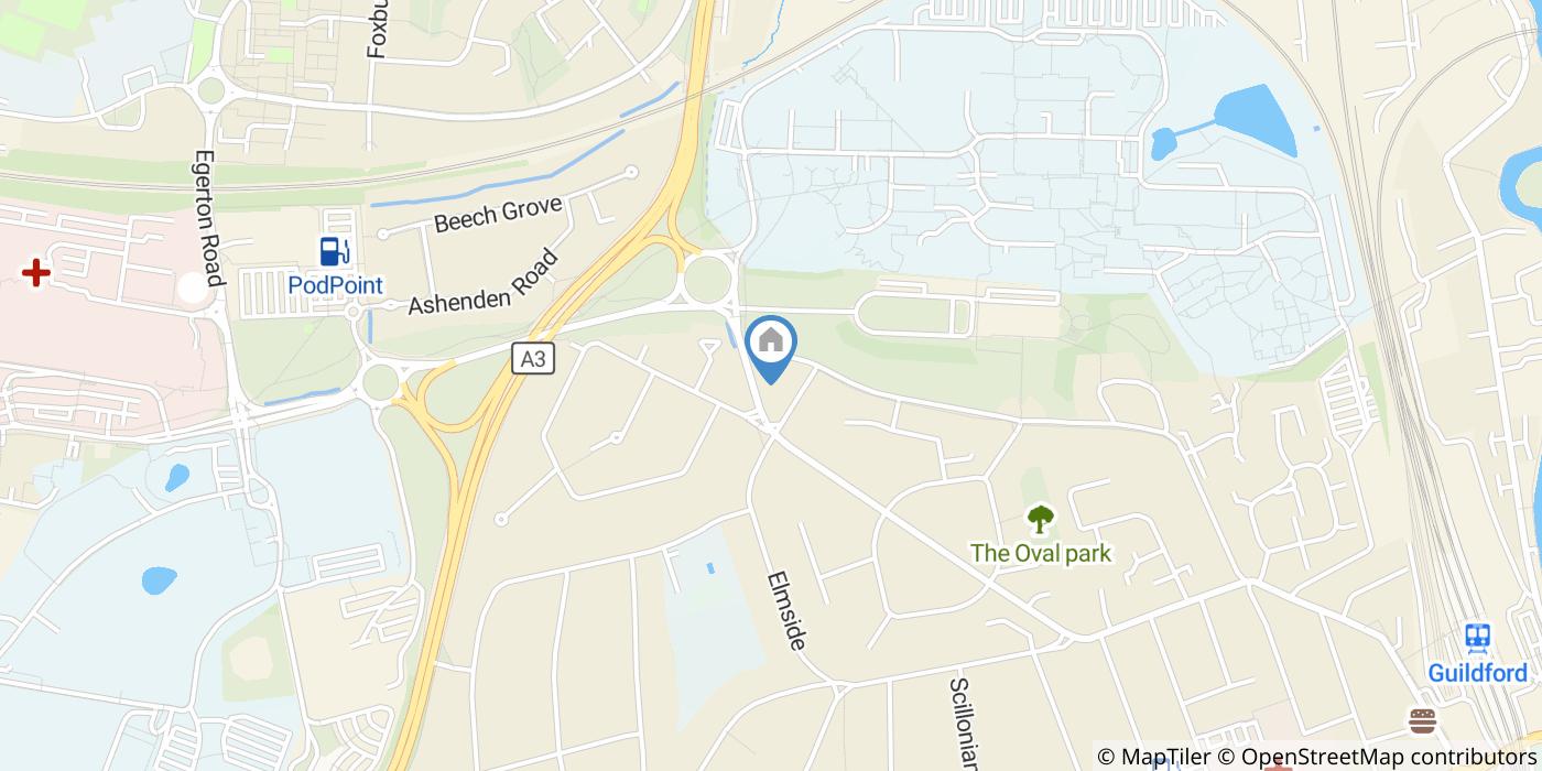 4 Bed Semi-Detached House, The Chase, GU2