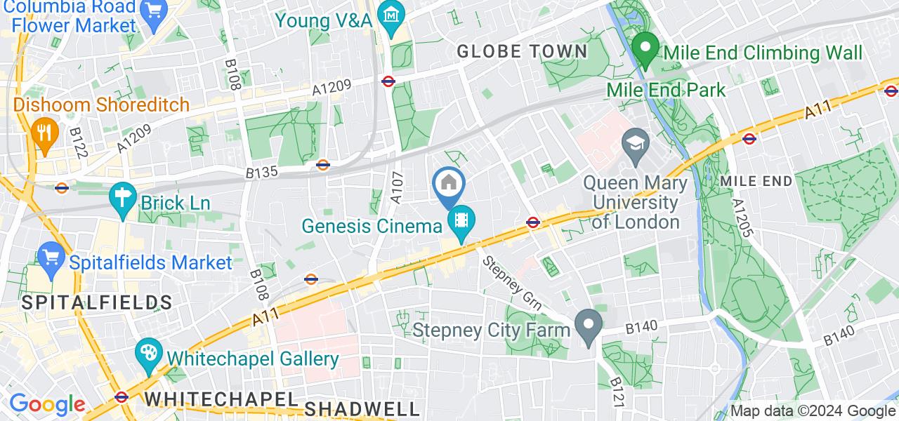 London Studio Flat, Bethnal Green, E1 To Rent Now for £1,400.00 p/m