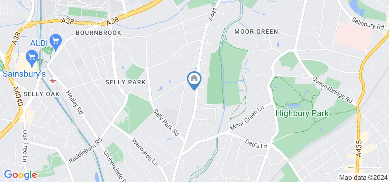 Birmingham Studio Flat, Pershore Road, B29 To Rent Now for £725.00 p/m