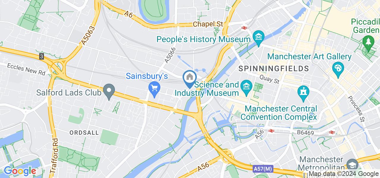 Salford 2 Bed Flat, Block B Wilburn Basin, M5 To Rent Now for £