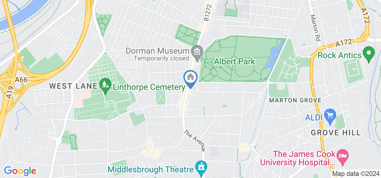 Middlesbrough Studio Flat, Linthorpe Road, TS5 To Rent Now for £410