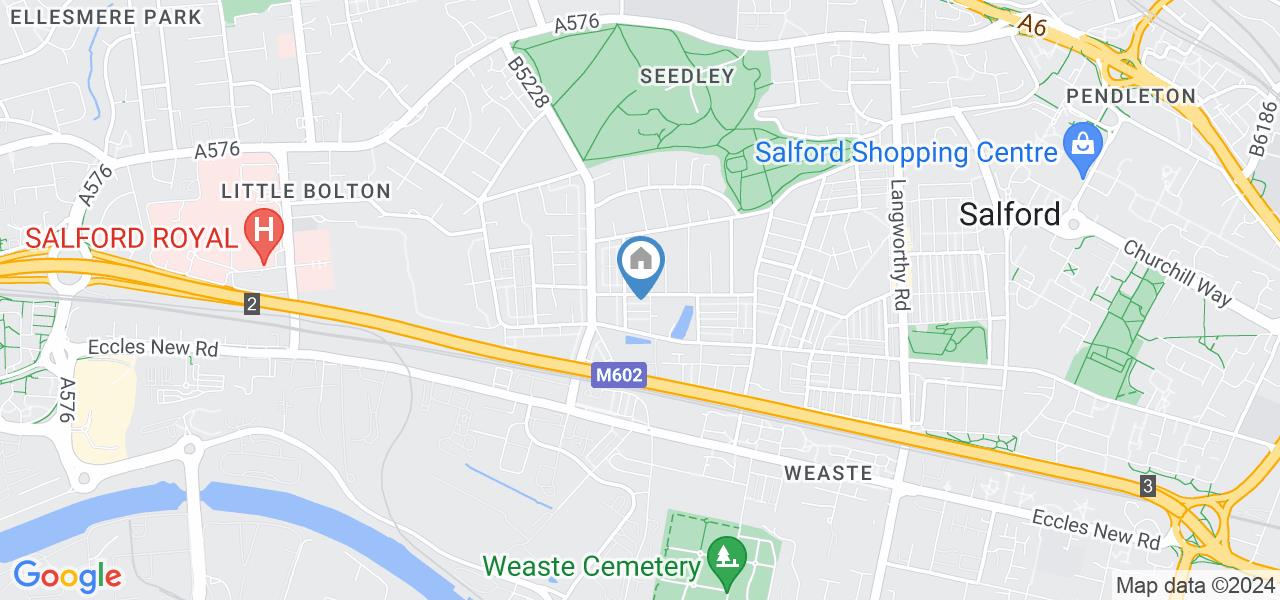 Salford 4 Bed Terraced House, Chandos Grove, M5 To Rent Now for £