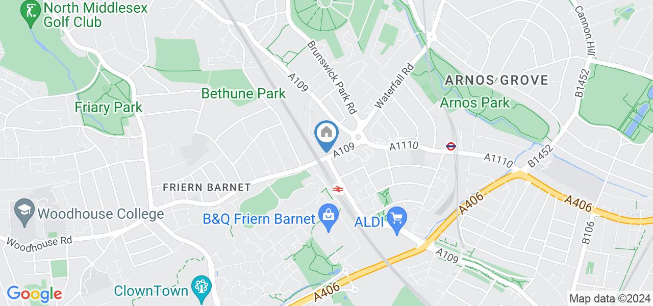 London 2 Bed Flat, Friern Road, N11 To Rent Now for £2,000.