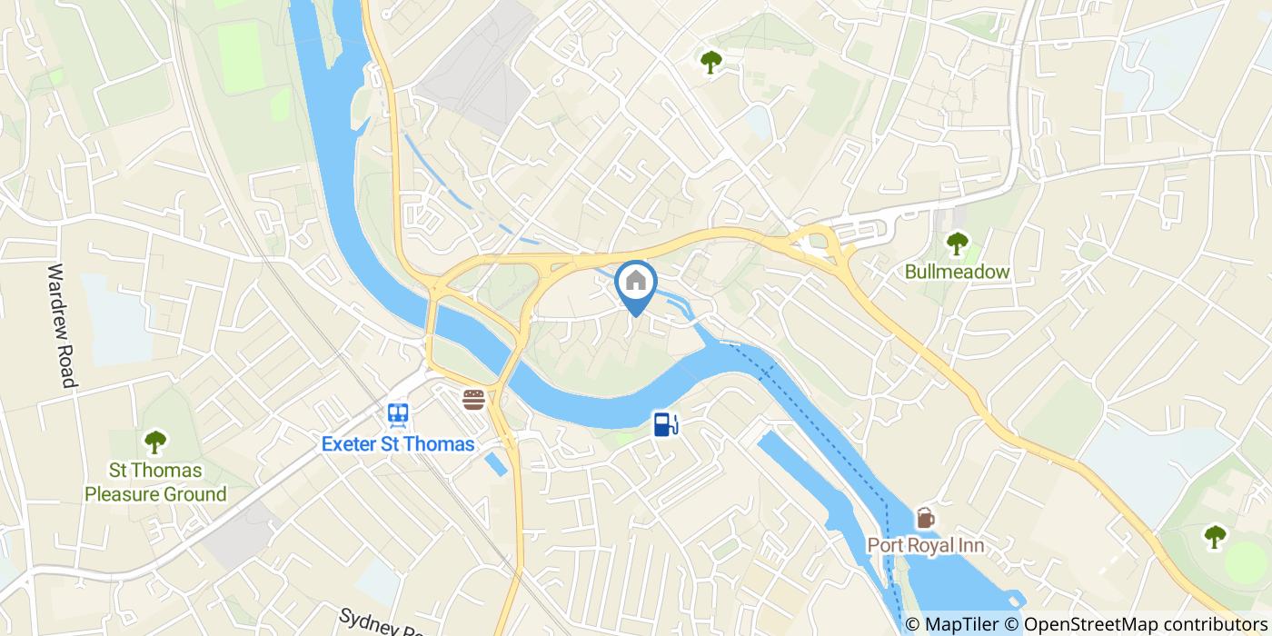 2 Bed Flat, Commercial Road, EX2