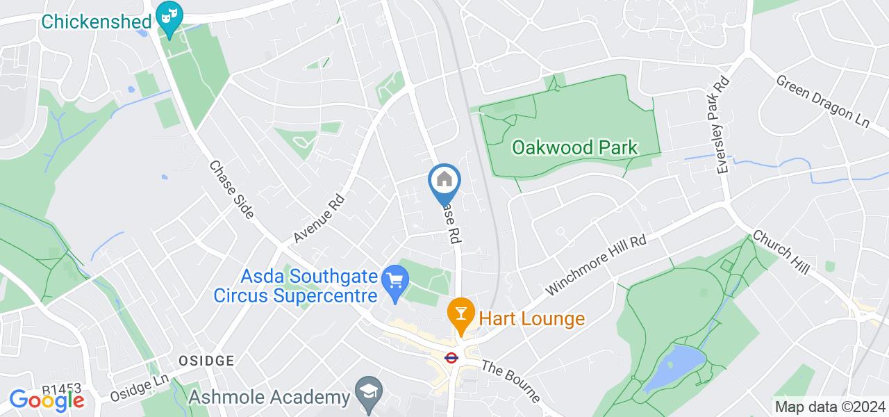 Southgate, London 1 Bed Flat, Chase Road, N14 To Rent Now for £