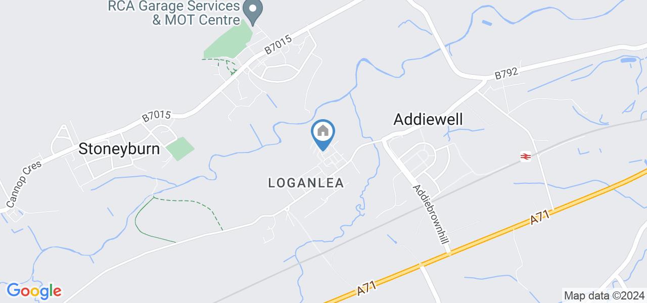 Addiewell, West Calder 2 Bed Terraced House, Loganlea Crescent, EH55