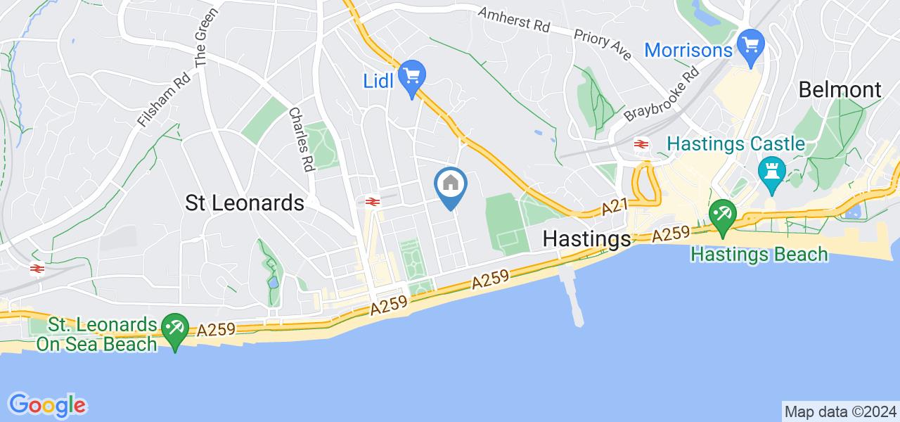 2 Bed Flat, Magdalen Road, TN37