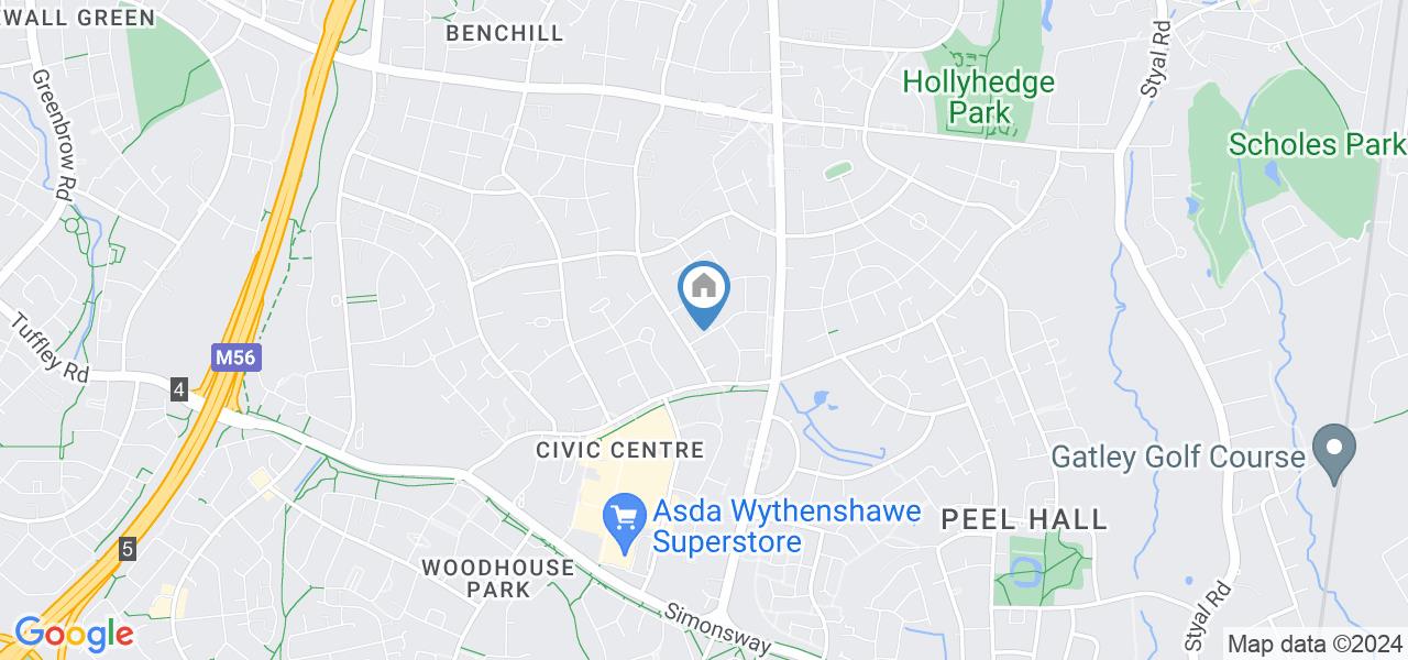 Wythenshawe, Manchester 3 Bed Terraced House, Sandycroft Avenue, M22