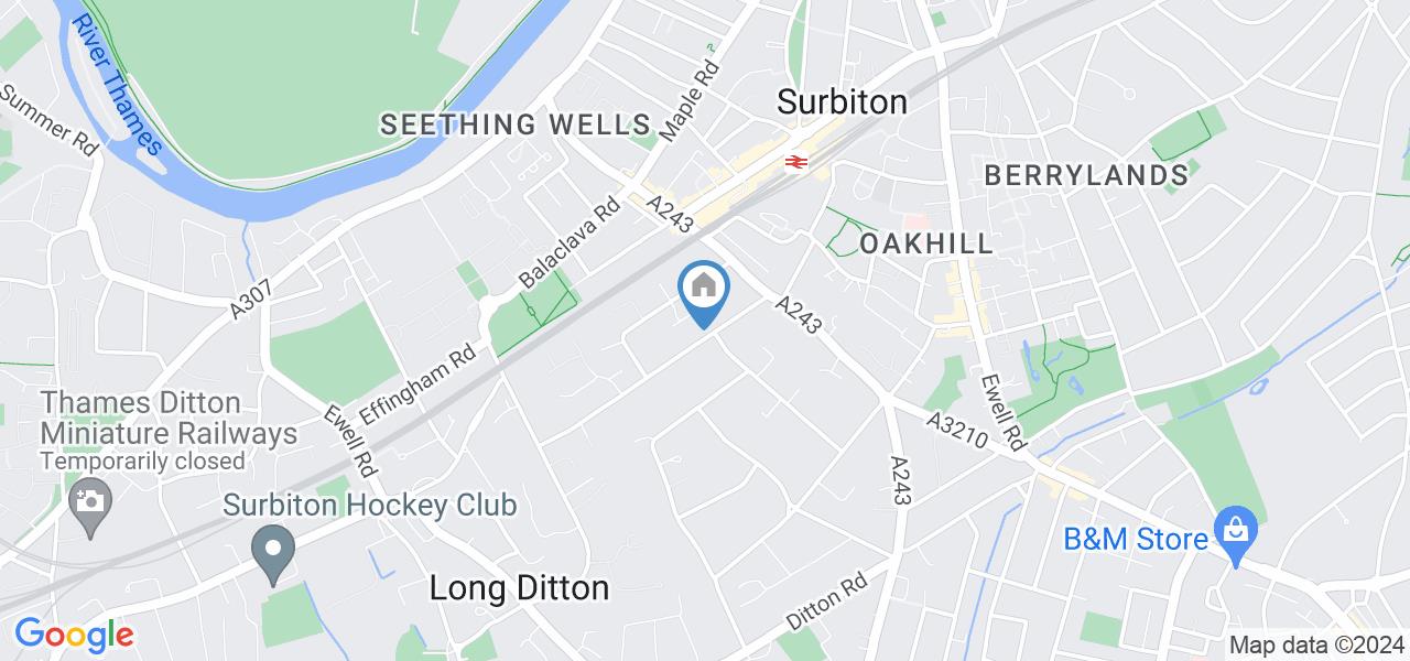 Surbiton 2 Bed Flat, Lovelace Road, KT6 To Rent Now for £1,750.00 p/m