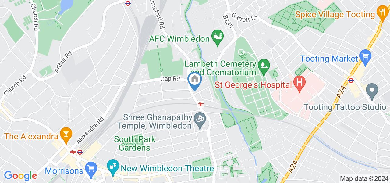 Wimbledon 1 Bed Flat, Haydons Road, SW19 To Rent Now for £1,600.00 p/m