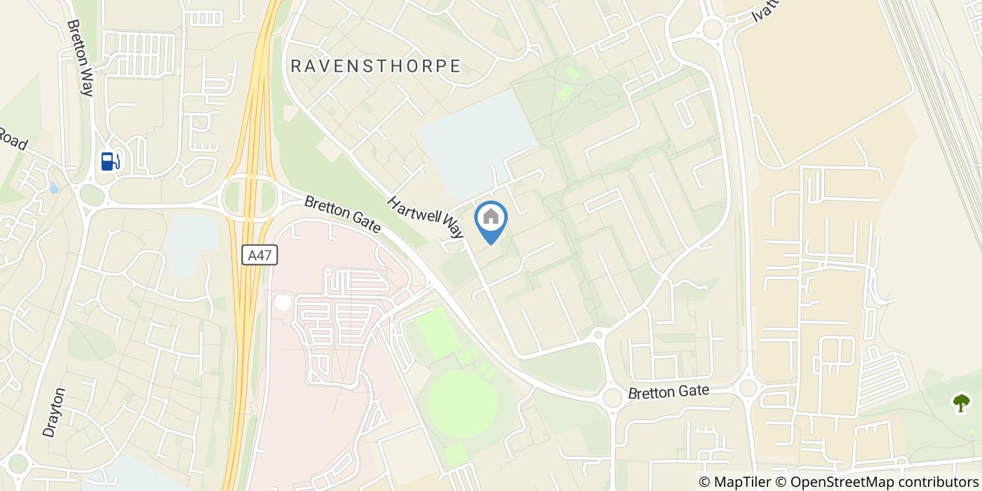 3 Bed Terraced House, Gayton Court, PE3