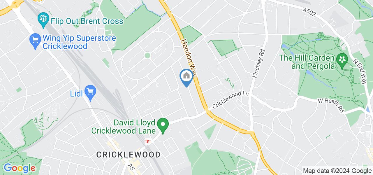 London Studio Flat, Greenfield Gardens, NW2 To Rent Now for £1,280.