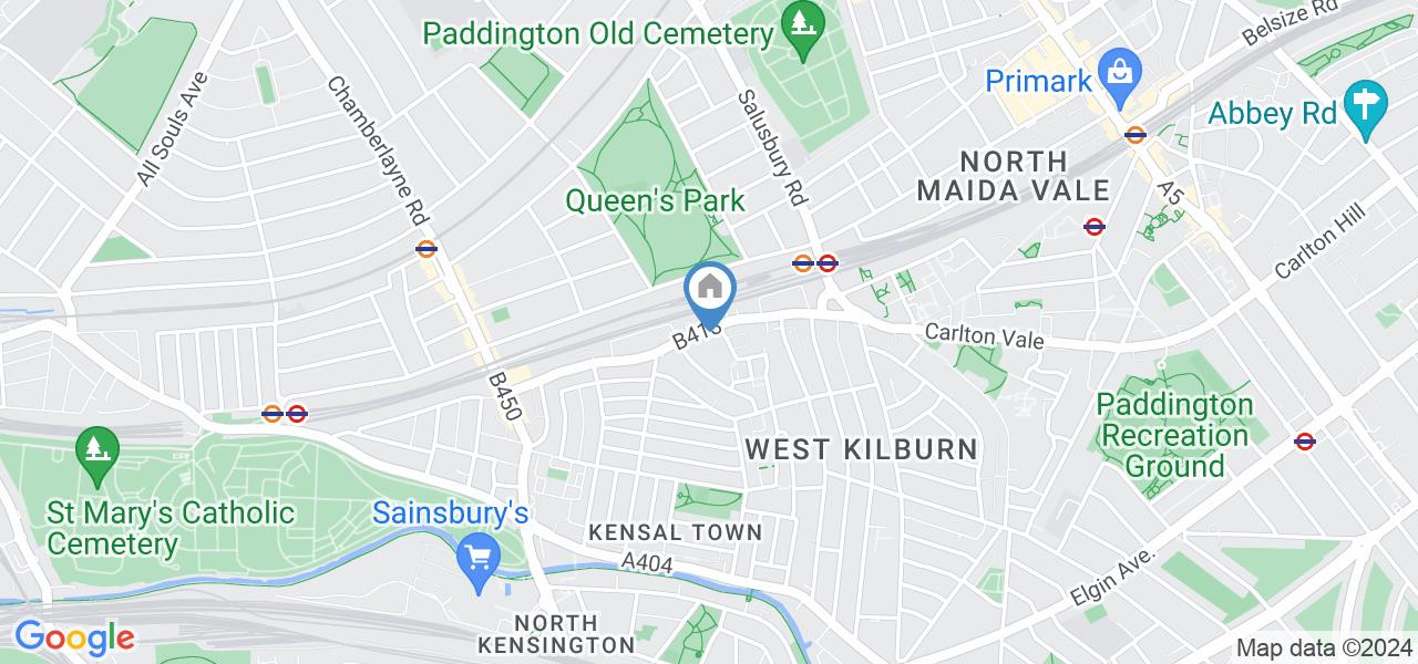 London 3 Bed Flat, Kilburn Lane, W10 To Rent Now for £2,950.00 p/m